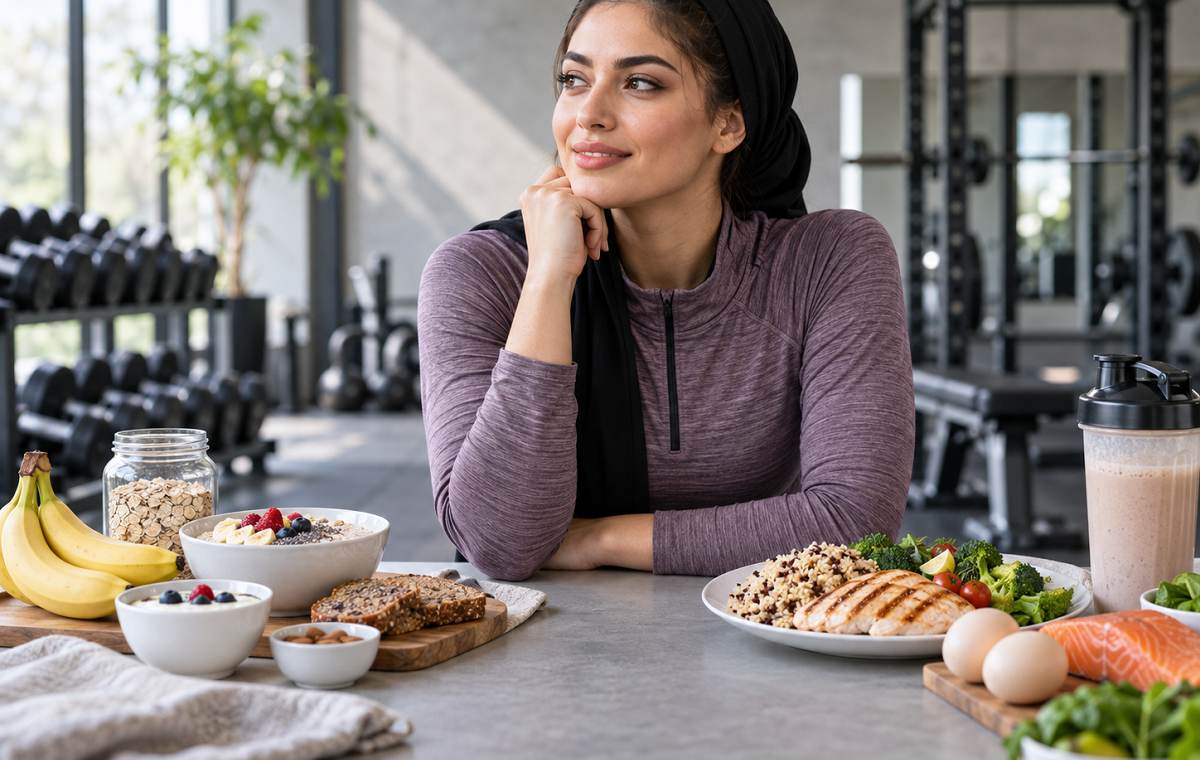 تغذیه قبل و بعد از بدنسازی بانوان؛ چه غذایی بخوریم تا عضله‌سازی بهتر شود؟