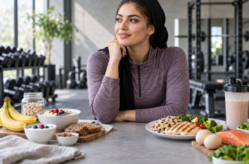 تغذیه قبل و بعد از بدنسازی بانوان؛ چه غذایی بخوریم تا عضله‌سازی بهتر شود؟