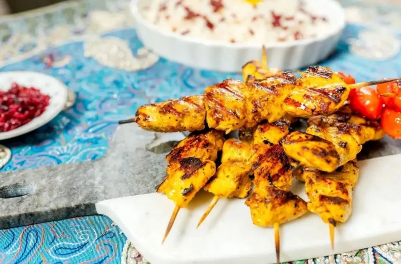 یک سیخ جوجه کباب بدون استخوان چند کالری دارد؟ + ارزش غذایی