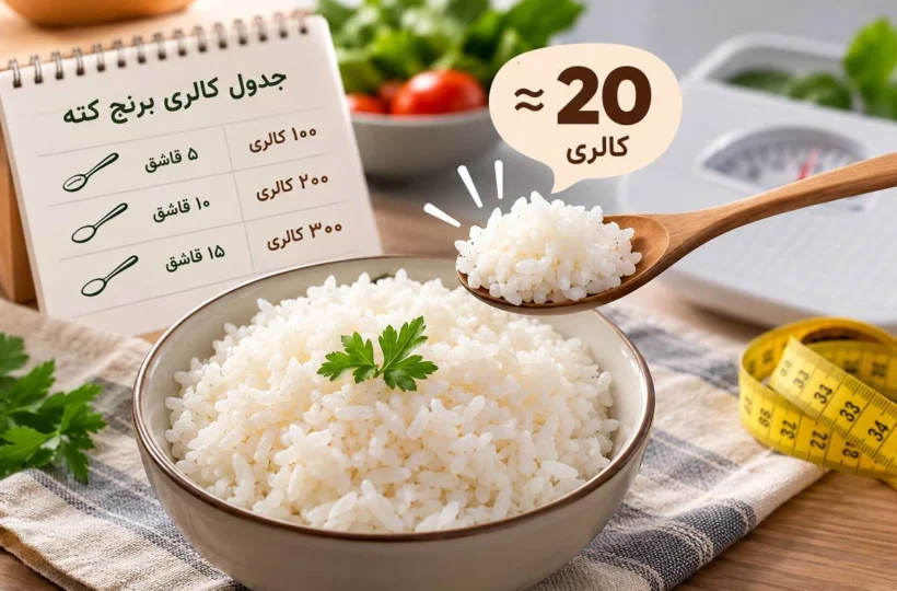 هر قاشق برنج کته چند کالری دارد؟ عددی که رژیمی‌ها باید بدانند