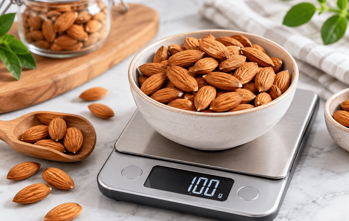 ارزش غذایی بادام درختی در 100 گرم؛ جدول کامل کالری، پروتئین، چربی و ویتامین‌ها